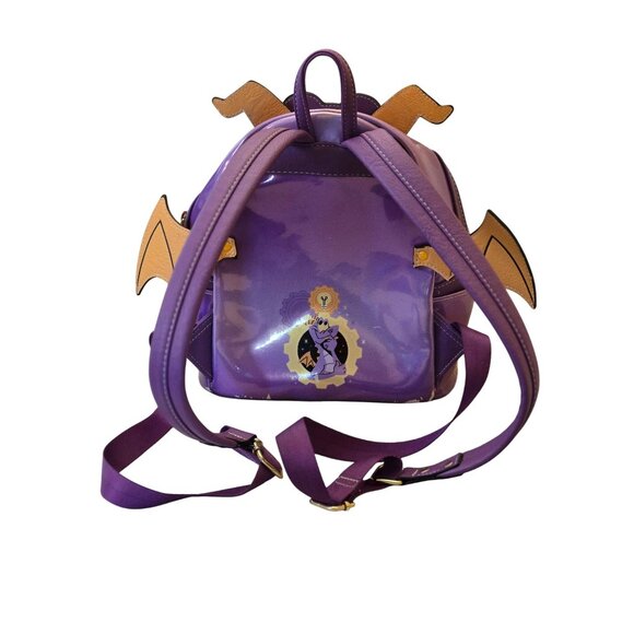 Disney Parks Loungefly Figment Purple Mini Backpack Epcot - Picture 7 of 16